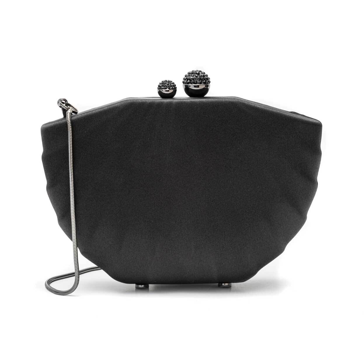 Clutch-em-cetim--concha-preto