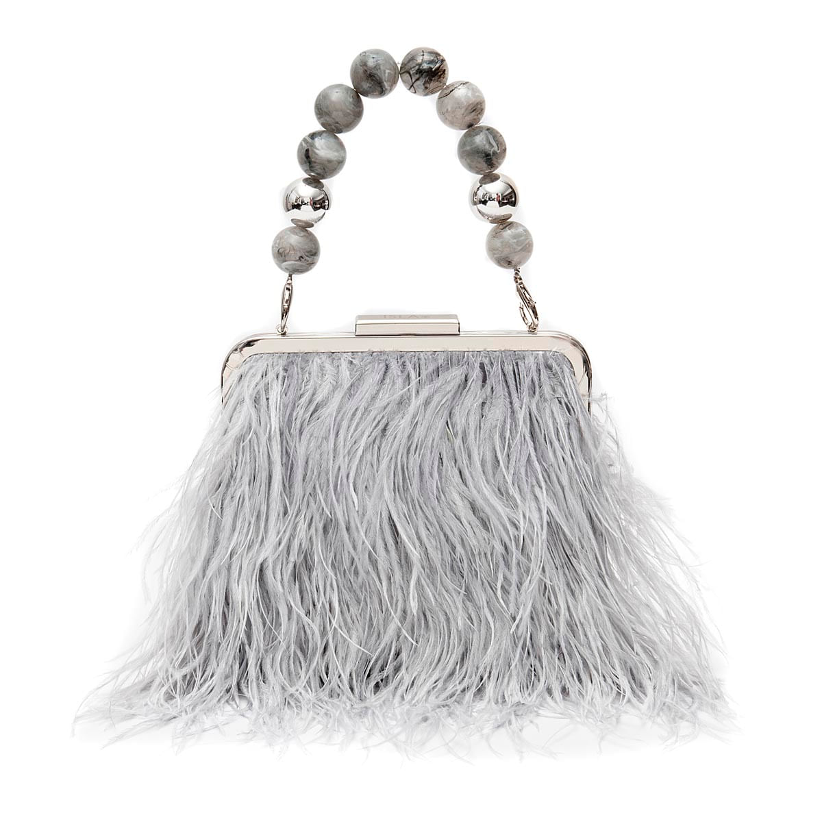 Bolsa-Clutch-de-Plumas-ReEdition-Prata-
