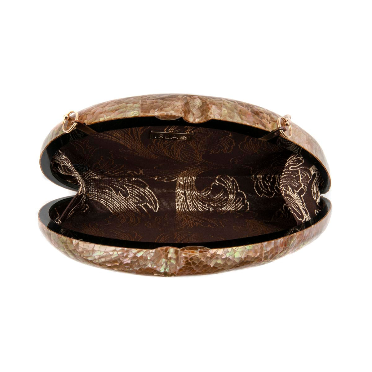 Clutch Madreperola em Ondas  Furta Rose