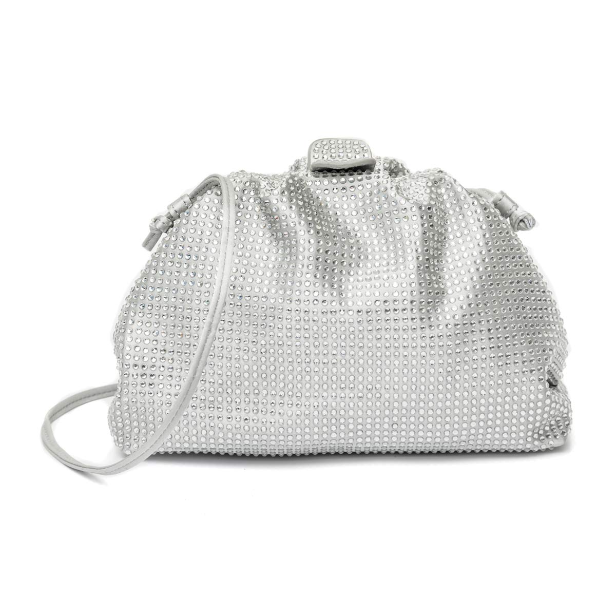 Bolsa-Mini-Pouch-em-Cristais-Prata