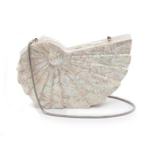 Bolsa Clutch Madrepérola - Alana Madreclara