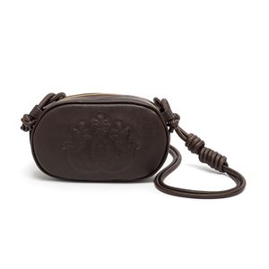Mini Bolsa Helena Em Couro Dark