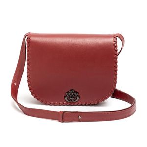 Bolsa New Camille - Meia Lua Cranberry
