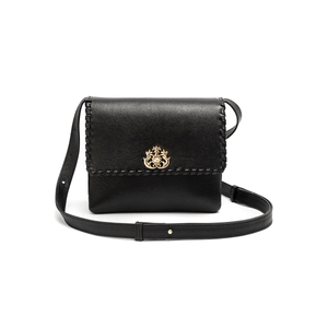 Mini Bolsa New Camille Em Couro Preto