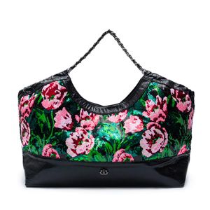 Maxi Shopper Danny Bordada Em Paêtes P Dolce Preto