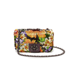 Bolsa Mini Anne  Em Paêtes Bordada Vita