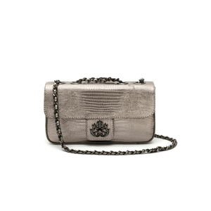Bolsa Anne Em Couro Lizard Roxy
