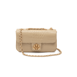 Bolsa Anne Em Couro Natural Nata