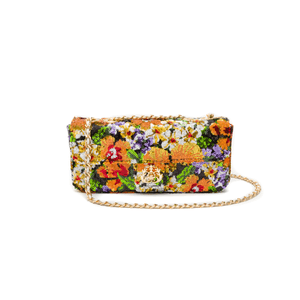 Bolsa Anne Alongada Bordada Em Paetês Vita
