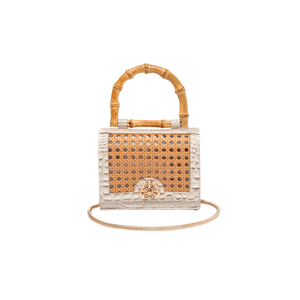 Mini Bolsa Diana Flap Transversal Marshmallow