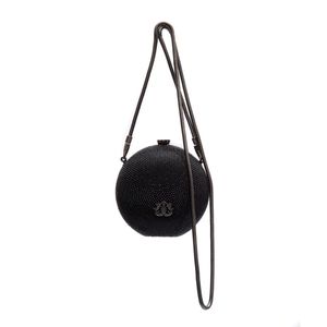 Mini Esfera Cristais Preto