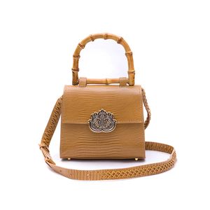 Bolsa Top Handle Mini Isla LIZARD SELA