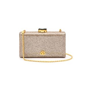 CLUTCH EVA FECHO CRISTAL BRONZE