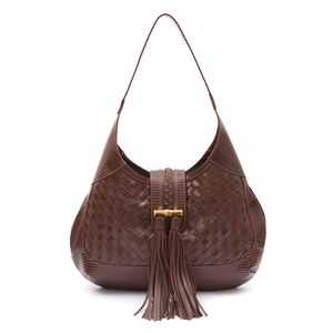 BOLSA HOBO TRESSÊ LIZARD SOFT PINHÃO