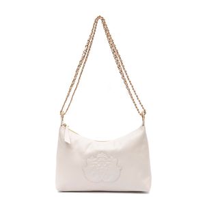 BOLSA DAYSE CROSSBODY PEQUENA EM COURO SMOOTH CHANTILLY