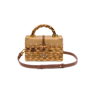 BOLSA TRUNK ELEONORA RATTAN BAMBU