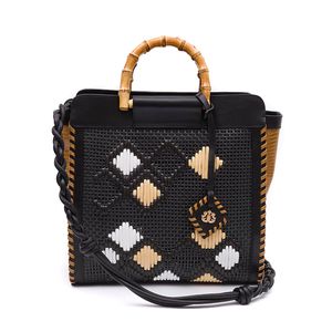 BOLSA CARRÉ RAFIA NAPOLI PRETA