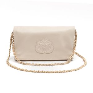 BOLSA CARTEIRA DAYSE TRANSVERSAL CHANTILLY OURO