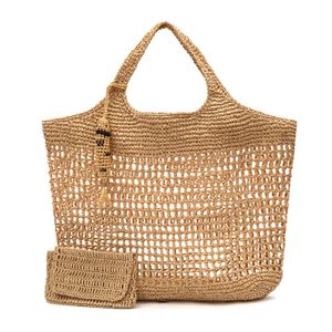 BOLSA MAXI SHOPPER EM CROCHÊ DE RÁFIA NATURAL